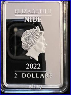 2022 1oz FINE SILVER PROOF COLORIZED COIN. DC/WB- SHAZAM! FURY OF THE GODS