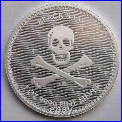 2022 2023 2024 2025 Jolly Roger Pirate Series (4) 1 oz Silver BU Coins 2022 2023 2024 2025 Jolly Roger Pirate Series (4) 1 oz Silver BU Coins