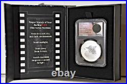 2022 $2 NIUE 1 oz SILVER STAR WARS GROGU NGC MS9.9 BULLION PLUS FILM SERIES CELL