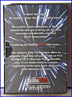 2022 $2 NIUE 1 oz SILVER STAR WARS GROGU NGC MS9.9 BULLION PLUS FILM SERIES CELL
