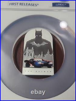 2022 DC Comics NGC PF 70 Ultra Cameo NIUE 1oz Silver $2 THE BATMAN BATMOBILE 2022 DC Comics NGC PF 70 Ultra Cameo NIUE 1oz Silver $2 THE BATMAN BATMOBILE
