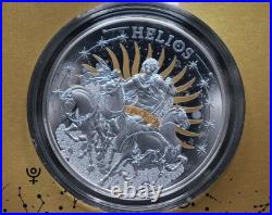 2022 Helios 1 oz. 999 silver Proof coin Niue Mintage of 500