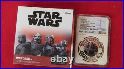 2022 NIUE $2 STAR WARS The Bad Batch WRECKER 1oz NGC PF69 UC 2022 NIUE $2 STAR WARS The Bad Batch WRECKER 1oz NGC PF69 UC