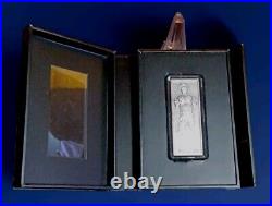 2022 NIUE STAR WARS HAN SOLO CARBONITE BAR 1 oz SILVER $2 PROOF COIN OGP