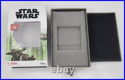 2022 NIUE S$2 YODA NGC PF70 Ultra Cameo, STAR WARS. 999 Silver