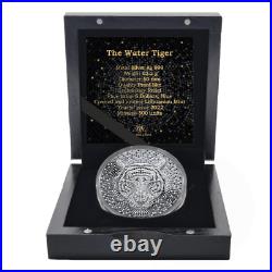 2022 NIue 5 DOLLARS SILVER COIN'THE WATER TIGER 2022' Proof LIke 2 oz Silver
