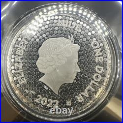 2022 NIue 5 DOLLARS SILVER COIN'THE WATER TIGER' Proof LIke 2 oz Silver 2022 NIue 5 DOLLARS SILVER COIN'THE WATER TIGER' Proof LIke 2 oz Silver