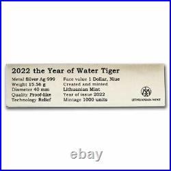 2022 Niue 1/2 oz Silver The Water Tiger SKU#243732