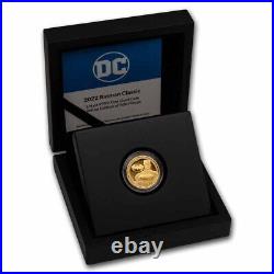 2022 Niue 1/4 oz Gold Coin $25 DC Classics BATMANT (Box & COA) SKU#264042