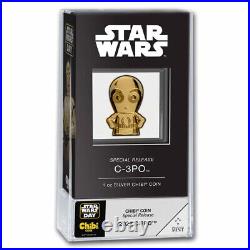 2022 Niue 1 oz Ag Chibi Coin Collection Star Wars C-3PO