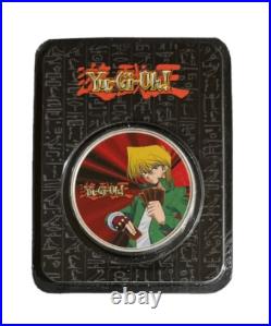 2022 Niue 1 oz Colorized Ag $2 Yu-Gi-Oh! Joey Wheeler, In TEP /250 Ships Free