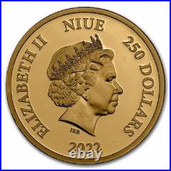 2022 Niue 1 oz Gold Coin $250 DC Classics BATMANT (Box & COA) SKU#264043