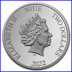 2022 Niue 1 oz Silver $2 Rick and Morty Coin SKU#255862