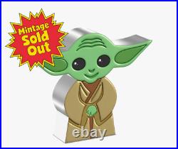 2022 Niue 1 oz Silver Chibi Coin Collection Star Wars Master Yoda