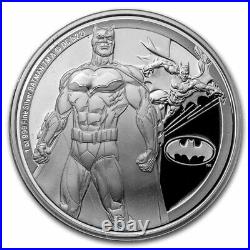 2022 Niue 1 oz Silver Coin $2 DC Classics BATMANT