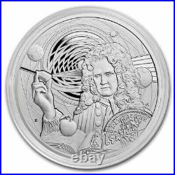 2022 Niue 1 oz Silver Icons of Inspiration Isaac Newton Proof SKU#242680