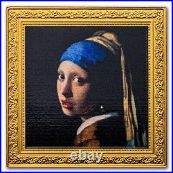 2022 Niue 1 oz Silver Johannes Vermeer Girl with a Pearl Earring SKU#270289