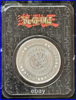2022 Niue 1 oz Silver Yu-Gi-Oh! Game Flip Coin 25th Anniversary OGP
