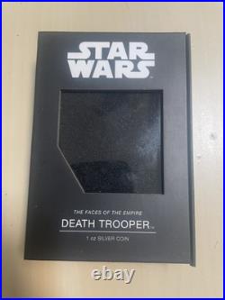 2022 Niue $2 Star Wars FACES OF THE EMPIRE-DEATH TROOPER 1 oz. Silver Coin