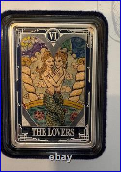 2022 Niue $2 The Lovers Tarot Cards Series Number 6 1 oz. 999 Fine Silver 2022 Niue $2 The Lovers Tarot Cards Series Number 6 1 oz. 999 Fine Silver