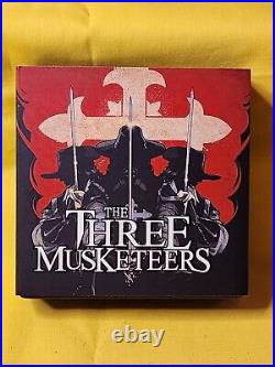 2022 Niue 2 oz Antique Silver The Three Musketeers D'Artagnan Only 500 Made 2022 Niue 2 oz Antique Silver The Three Musketeers D'Artagnan Only 500 Made