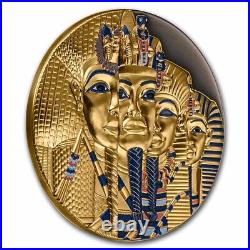 2022 Niue 2 oz Silver Antique Missing Treasures King Tut's Tomb SKU#252559