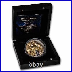 2022 Niue 2 oz Silver Antique Missing Treasures King Tut's Tomb SKU#252559