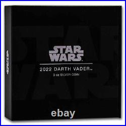 2022 Niue 3 oz Silver $10 Star Wars Darth Vader SKU#254008