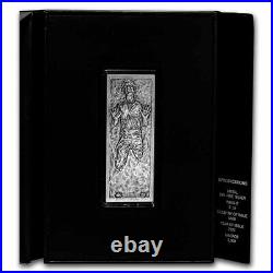 2022 Niue 3 oz Silver $10 Star Wars Han Solo in Carbonite Bar SKU#249802