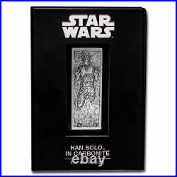 2022 Niue 3 oz Silver $10 Star Wars Han Solo in Carbonite Bar SKU#249802