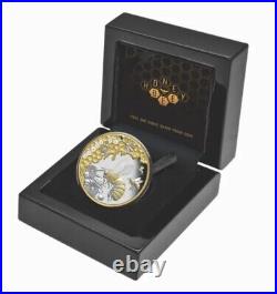 2022 Niue Australian Honey Bee 200th Anniversary 1oz Silver Proof Coin Mint 1000