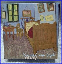 2022 Niue'Bedroom in Arles' by Vincent Van Gogh 1 oz. 999 Silver Coin in Box 2022 Niue'Bedroom in Arles' by Vincent Van Gogh 1 oz. 999 Silver Coin in Box