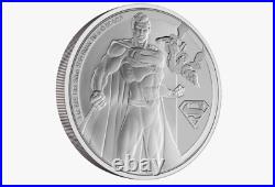 2022 Niue Classic Superheroes Superman Silver Proof $2 Coin OGP