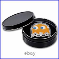 2022 Niue Colorized 1 oz Silver $2 PAC-MANT GHOST CLYDE Coin 2022 Niue Colorized 1 oz Silver $2 PAC-MANT GHOST CLYDE Coin