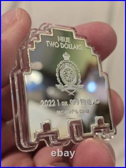 2022 Niue Colorized 1 oz Silver Pink Ghost Pac-Man Pinky LAST ONE PACMAN 2022 Niue Colorized 1 oz Silver Pink Ghost Pac-Man Pinky LAST ONE PACMAN