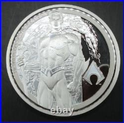 2022 Niue DC Comics Aquaman Classic 3oz Silver Proof Coin 2022 Niue DC Comics Aquaman Classic 3oz Silver Proof Coin