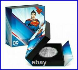 2022 Niue DC Comics Superman Classic 1 oz. 999 Silver BU Coin 5000 Minted