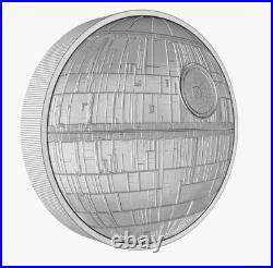 2022 Niue Death Star I (Completed) 3 oz silver Coin with Mintage of 3000