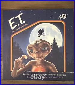 2022 Niue E. T. The Extra Terrestrial 40th Ann. 2oz Silver Bicycle Shaped Coin