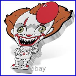 2022 Niue IT Pennywise Chibi 1 oz Silver Proof $2 Coin OGP