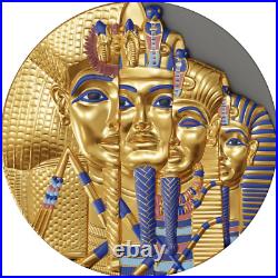 2022 Niue King Tut's Tomb Ag 999 2 oz Silver Coin