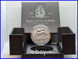 2022 Niue Nuestra Senora de Atocha 2oz Silver Antiqued Coin with real Atocha inlay