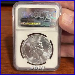 2022 Niue Ram Of Calvary 1 oz Silver Coin MS70 Truth Series NGC Certified