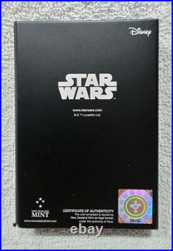 2022 Niue STAR WARS HAN SOLO In Carbonite 1 OZ Fine Silver MINTAGE 5000 2022 Niue STAR WARS HAN SOLO In Carbonite 1 OZ Fine Silver MINTAGE 5000