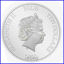 2022 Niue S$10 Star Wars 3 Oz Death Star NGC PF70 Ultra Cameo