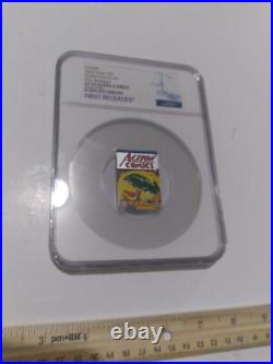 2022 Niue S$2 PF 70 ULTRA CAMEO Action Comics # 1 NGC Comix Superman Book Coin