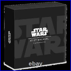 2022 Niue Star Wars AT-ST Walker 1 oz. 999 Silver Proof Coin Only 2,000 Minted
