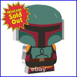 2022 Niue Star Wars Book of Boba Fett Chibi Coin 1oz. 999 Silver Sold Out