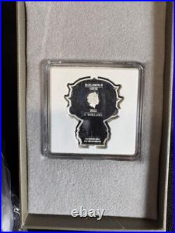 2022 Niue Star Wars Chibi Darth Maul 1 Oz Silver Proof Coin New Zealand Mint