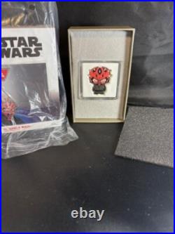 2022 Niue Star Wars Chibi Darth Maul 1 Oz Silver Proof Coin New Zealand Mint